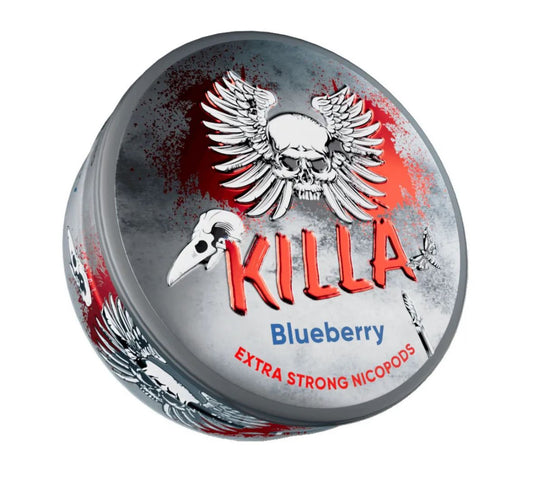 Killa Nicotine Pouches Blueberry